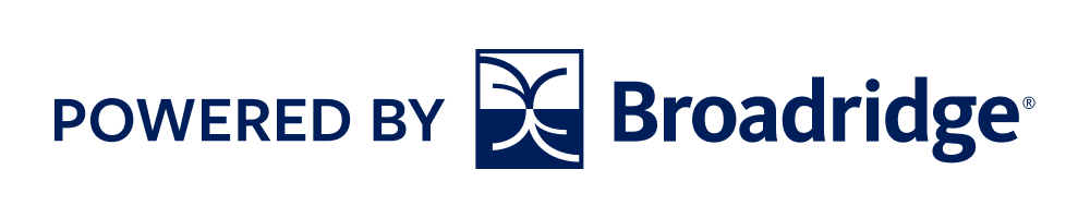 Powered By Broadridge